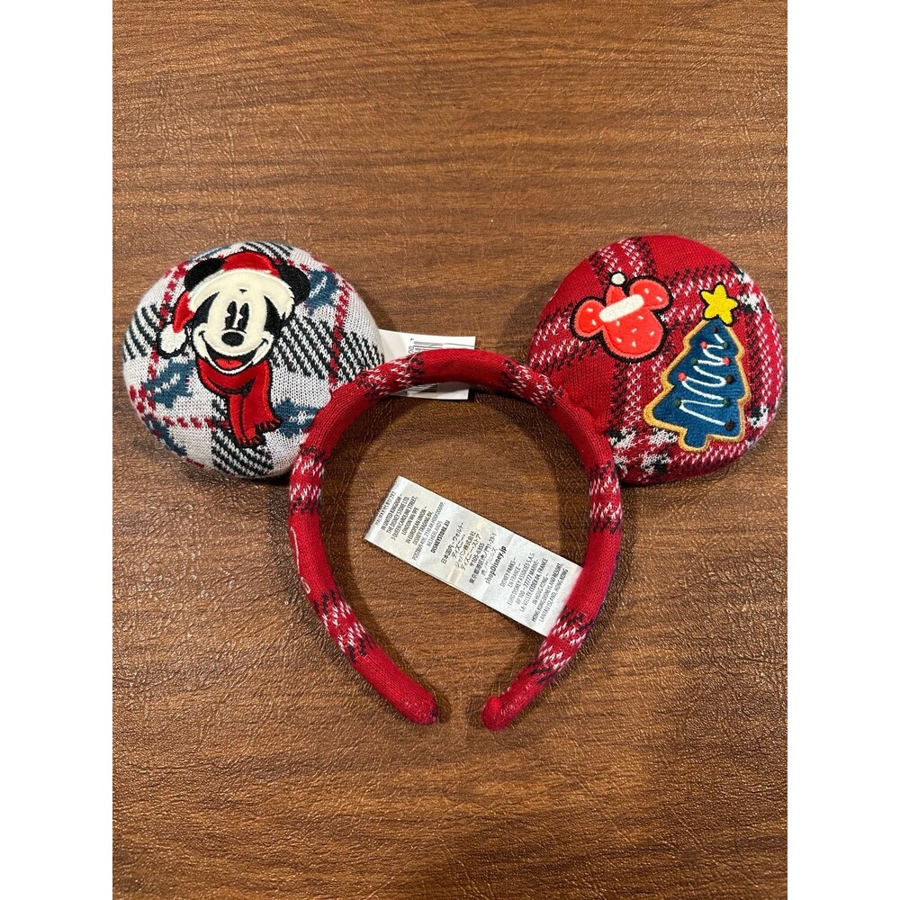Disney Parks 2021 Mickey Mouse Holiday Christmas Sweater Ears
